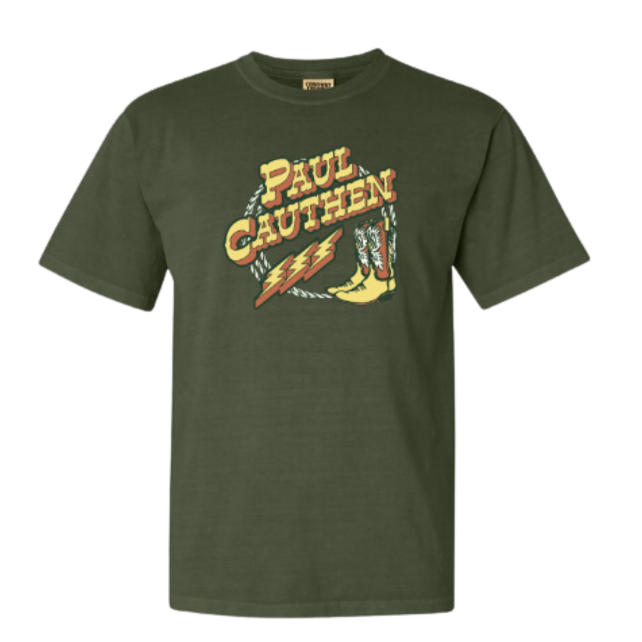 Paul Cauthen Boots Tee