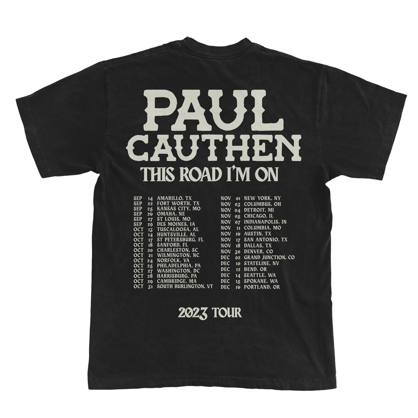 This Road I'm On Tour Tee