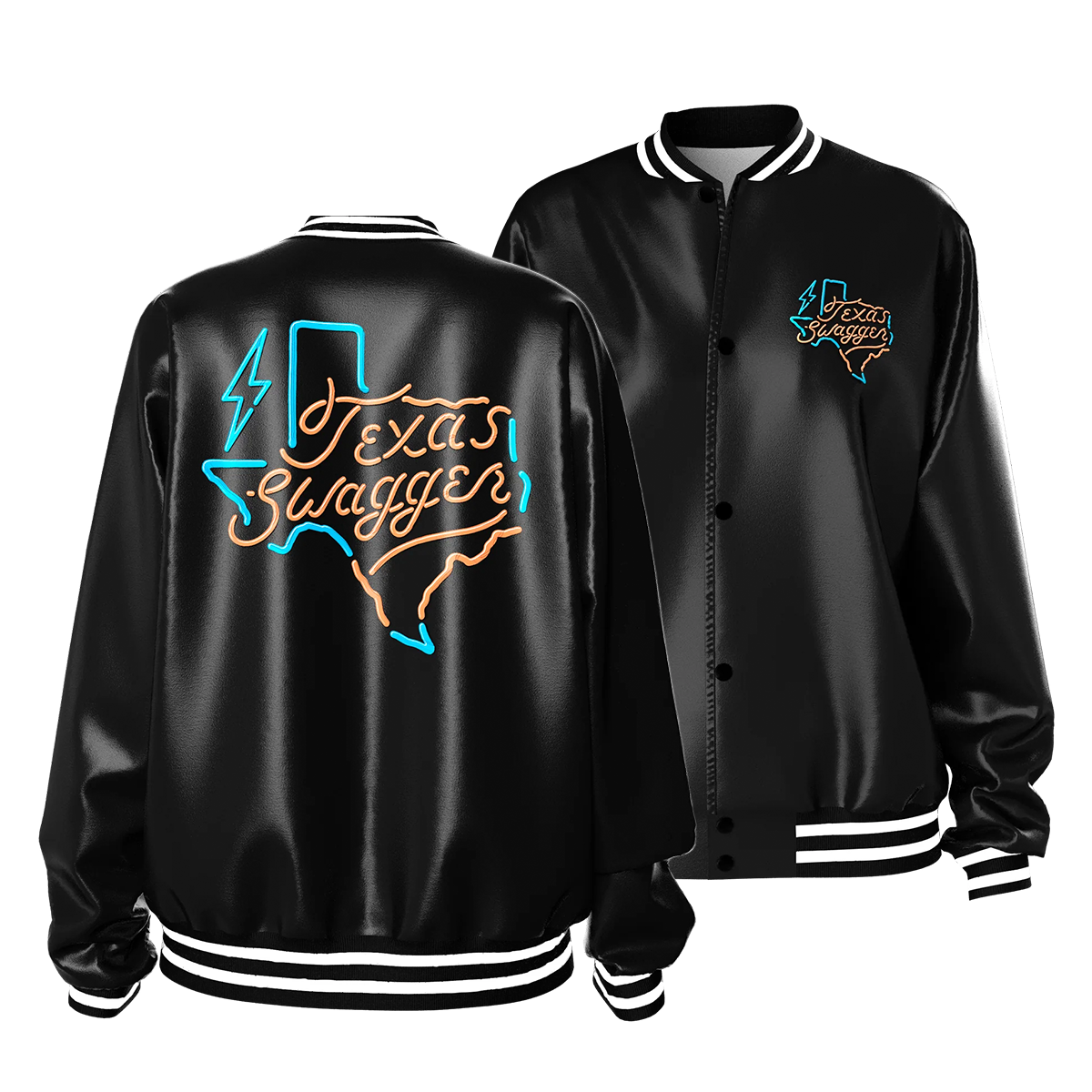 Texas Swagger Satin Jacket – Paul Cauthen Music