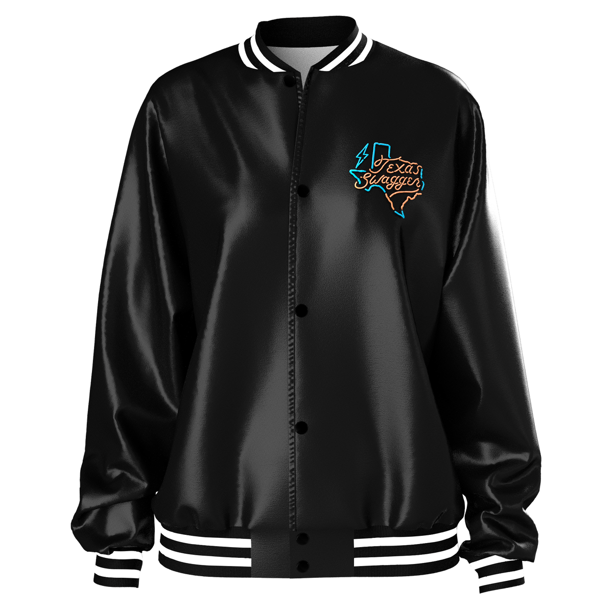 Texas Swagger Satin Jacket – Paul Cauthen Music