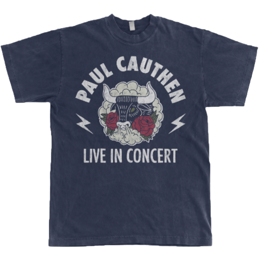 Live In Concert Bull Tee